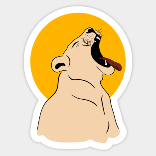 Roaring Lioness Sticker